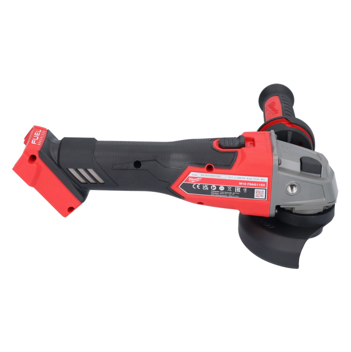 Milwaukee M18 FSAG115X-0 Akku Winkelschleifer 18 V 115 mm Brushless Solo ( 4933478772 ) - ohne Akku, ohne Ladegerät