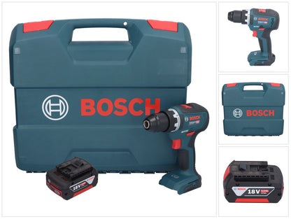 Bosch GSR 18V-55 Professional perceuse-visseuse sans fil 18 V 55 Nm sans balais + 1x batterie 5,0 Ah + mallette en L - sans chargeur