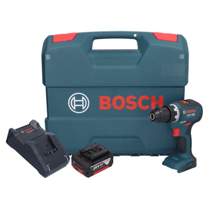 Bosch GSR 18V-55 Professional Akku Bohrschrauber 18 V 55 Nm Brushless + 1x Akku 5,0 Ah + Ladegerät + L-Case