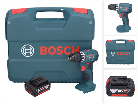 Bosch GSR 18V-45 Professional Akku Bohrschrauber 18 V 45 Nm Brushless + 1x Akku 5,0 Ah + L-Case - ohne Ladegerät