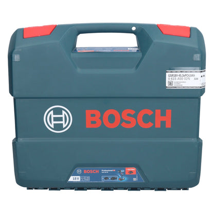 Bosch GSR 18V-45 Professional Akku Bohrschrauber 18 V 45 Nm Brushless ( 0615A5002N ) + 3x ProCORE Akku 4,0 Ah + Ladegerät + L-Case