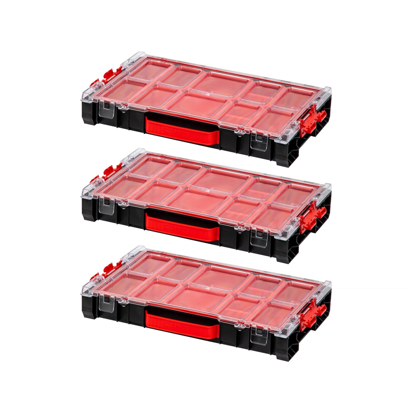 Qbrick System 3x PRO 100 Organizer 452 x 296 x 79 mm 5 l stapelbar IP54