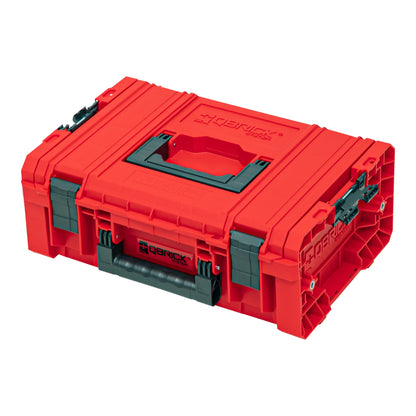 Qbrick System PRO RED ULTRA HD Werkzeugwagen 3 in 1 Set Drawer 3 Toolbox 2.0 Expert + PRO Technik Case 2.0 + PRO Cart 2.0