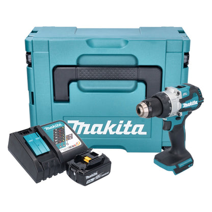 Makita DHP 489 RT1J Akku Schlagbohrschrauber 18 V 73 Nm Brushless + 1x Akku 5,0 Ah + Ladegerät + Makpac