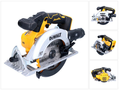 Scie circulaire sans fil DeWalt DCS 565 N 18 V 165 mm brushless solo - sans batterie, sans chargeur