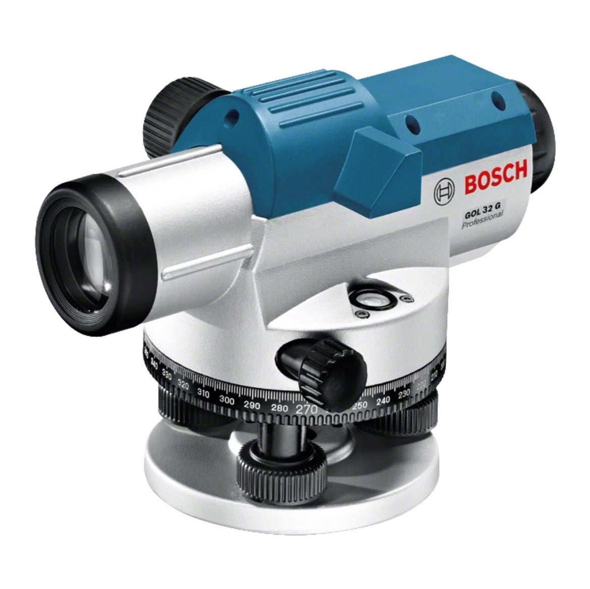 Bosch GOL 32 G Professional optisches Nivelliergerät 400 Gon 120 m IP 54 ( 06159940AY ) + Stativ BT 160 + Messstab GR 500 + Koffer