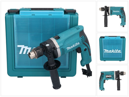 Perceuse à percussion Makita HP 1630 K 710 watts + coffret