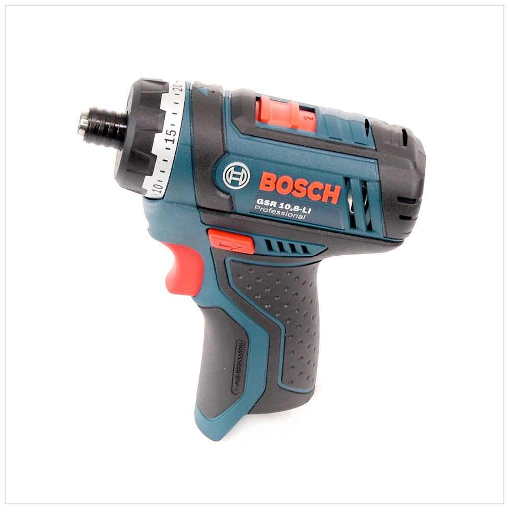 Bosch GSR 10,8-Li Professional Akku Bohrschrauber 10,8 V Solo Gerät - ohne Zubehör - Toolbrothers