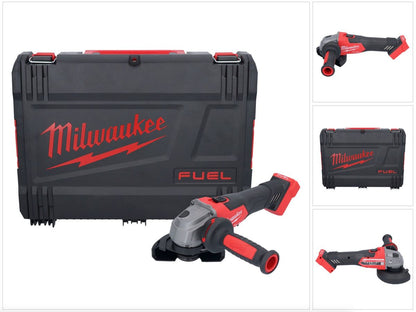 Meuleuse d'angle sur batterie Milwaukee M18 FSAG115X-0X 18 V 115 mm brushless + boîtier HD - sans batterie, sans chargeur