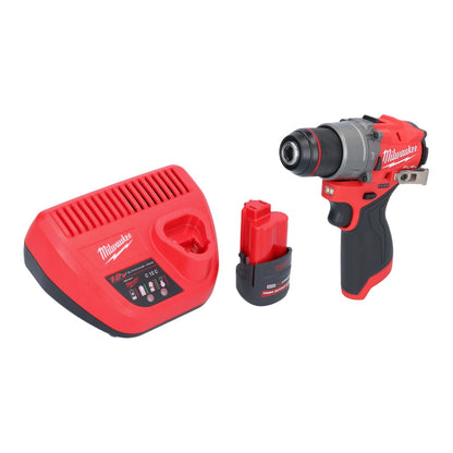 Milwaukee M12 FPD2-251 Akku Schlagbohrschrauber 12 V 45 Nm Brushless + 1x Akku 2,5 Ah + Ladegerät