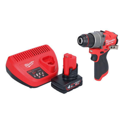 Milwaukee M12 FPD2-401 Akku Schlagbohrschrauber 12 V 45 Nm Brushless + 1x Akku 4,0 Ah + Ladegerät