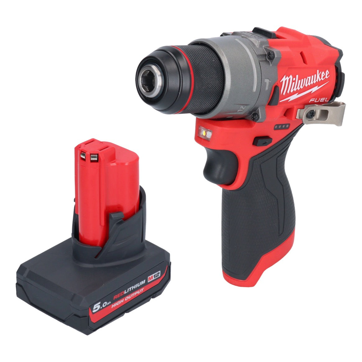 Milwaukee M12 FPD2-501 Akku Schlagbohrschrauber 12 V 45 Nm Brushless + 1x Akku 5,0 Ah - ohne Ladegerät