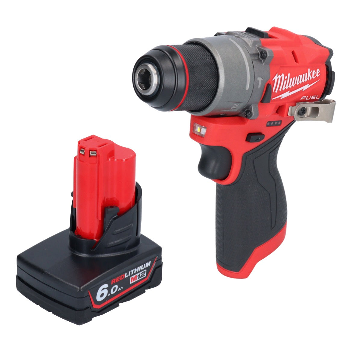 Milwaukee M12 FPD2-601 Akku Schlagbohrschrauber 12 V 45 Nm Brushless + 1x Akku 6,0 Ah - ohne Ladegerät