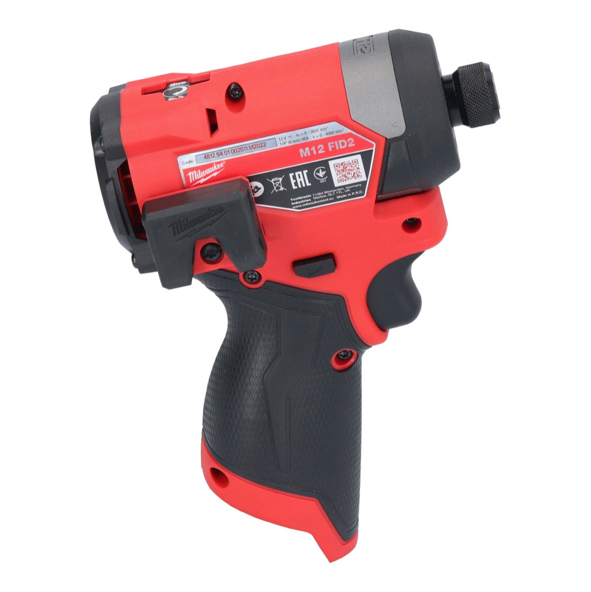 Milwaukee M12 FID2-202 Akku Schlagschrauber 12 V 170 Nm 1/4" Brushless + 2x Akku 2,0 Ah + Ladegerät