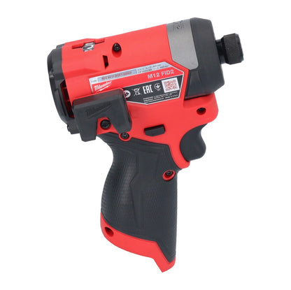 Milwaukee M12 FID2-401 Akku Schlagschrauber 12 V 170 Nm 1/4" Brushless + 1x Akku 4,0 Ah - ohne Ladegerät