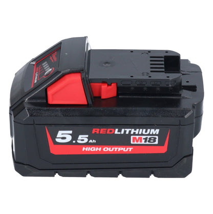 Meuleuse d'angle sur batterie Milwaukee M18 FSAG115X-551 18 V 115 mm sans balais + 1x batterie 5,5 Ah - sans chargeur