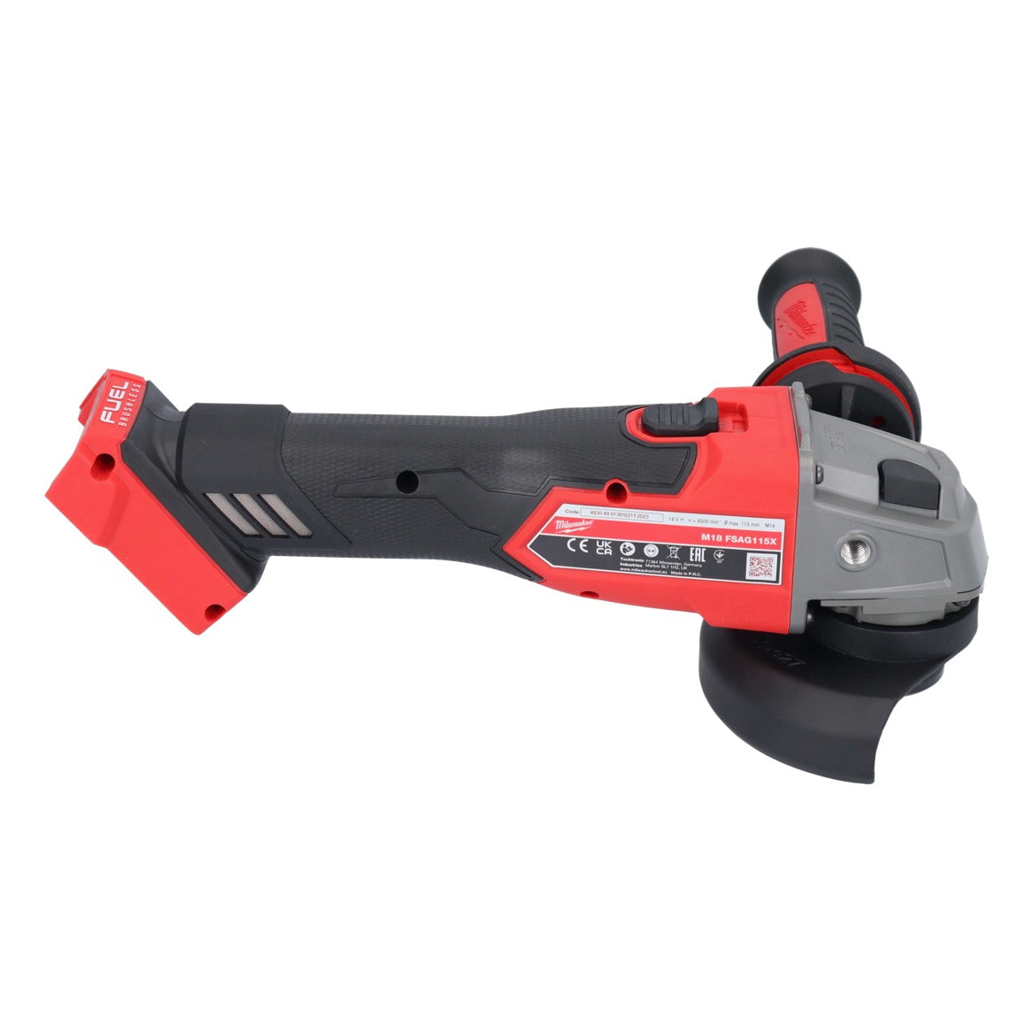 Milwaukee M18 FSAG115X-551 Akku Winkelschleifer 18 V 115 mm Brushless + 1x Akku 5,5 Ah + Ladegerät