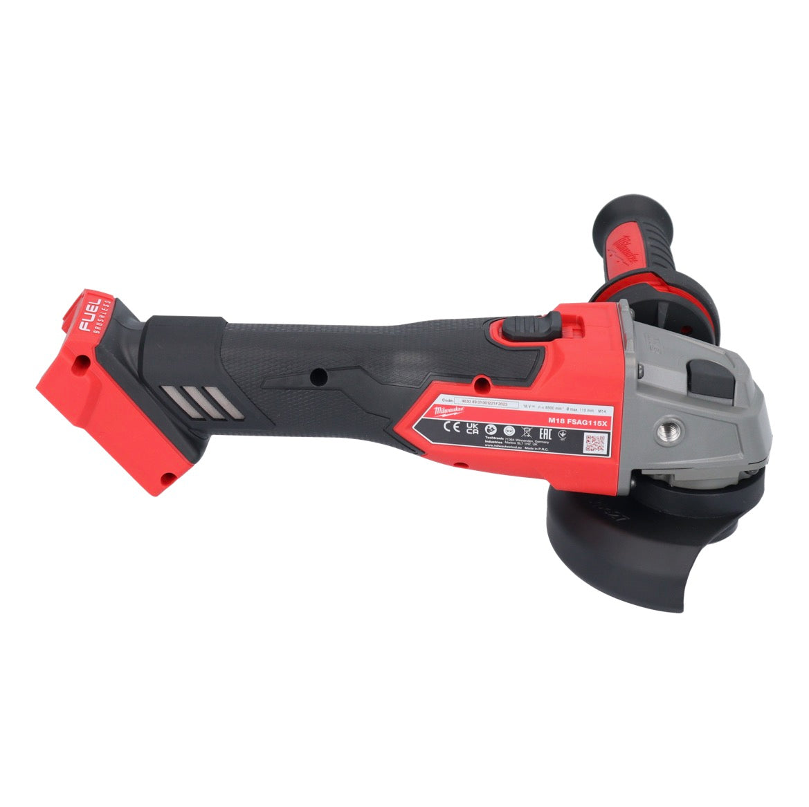 Meuleuse d'angle sur batterie Milwaukee M18 FSAG115X-552 18 V 115 mm brushless + 2x batteries 5,5 Ah + chargeur