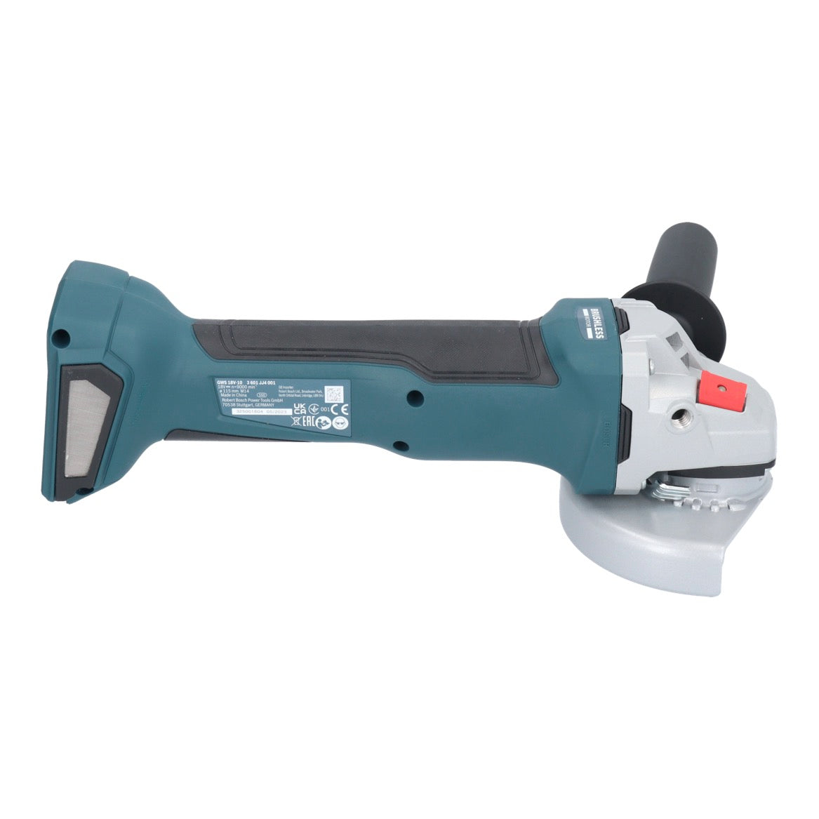 Bosch GWS 18V-10 Professional Akku Winkelschleifer 18 V 115 mm Brushless + 1x Akku 4,0 Ah + Ladegerät