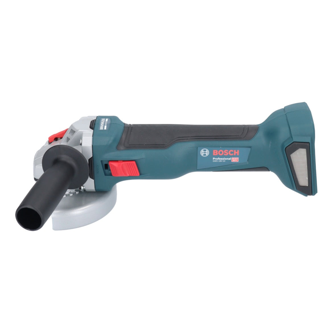 Bosch GWS 18V-10 Professional Akku Winkelschleifer 18 V 115 mm Brushless + 2x Akku 4,0 Ah + Ladegerät