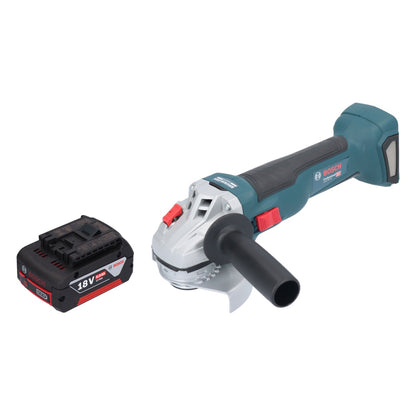 Bosch GWS 18V-10 Professional Akku Winkelschleifer 18 V 115 mm Brushless + 1x Akku 5,0 Ah - ohne Ladegerät