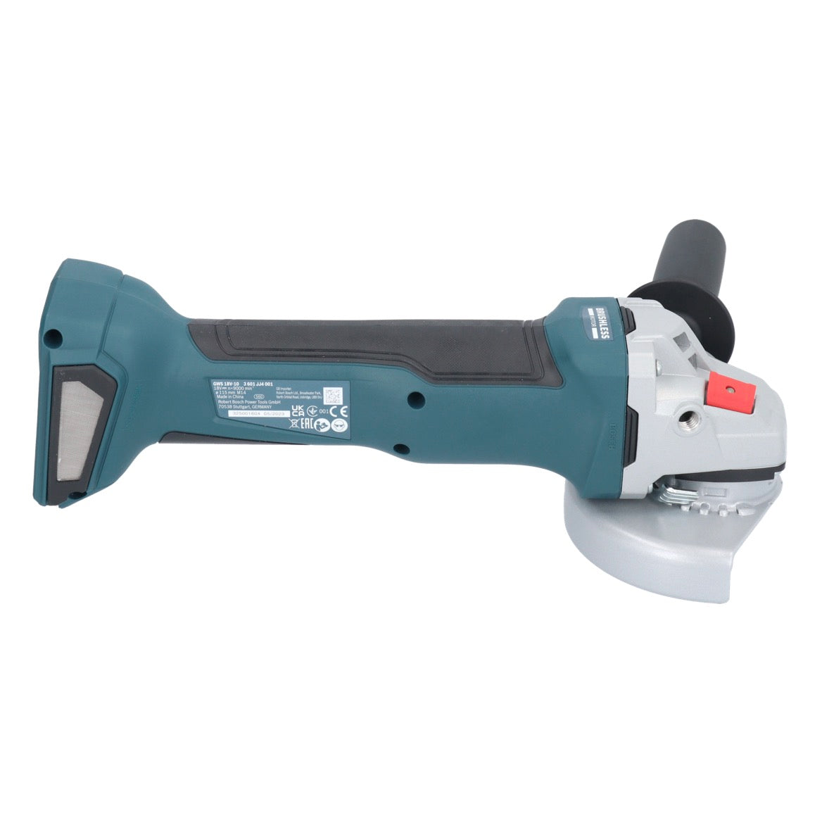 Bosch GWS 18V-10 Professional Akku Winkelschleifer 18 V 115 mm Brushless + 2x Akku 5,0 Ah + Ladegerät