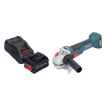 Bosch GWS 18V-10 Professional Akku Winkelschleifer 18 V 115 mm Brushless + 1x ProCORE Akku 8,0 Ah + Ladegerät