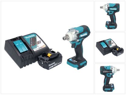 Makita DTW 301 RM1 Akku Schlagschrauber 18 V 330 Nm 1/2" Brushless + 1x Akku 4,0 Ah + Ladegerät