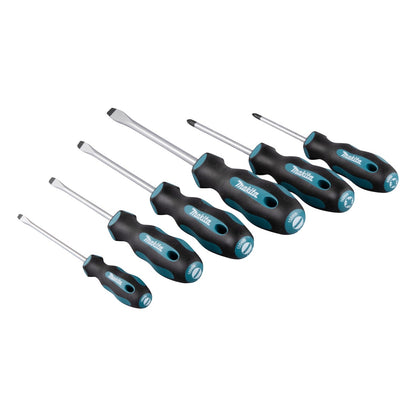 Makita E-10512 Schraubendreher Set 6 tlg. SL4 / SL5,5 / SL6,5 / SL8 / PZ1 / PZ2