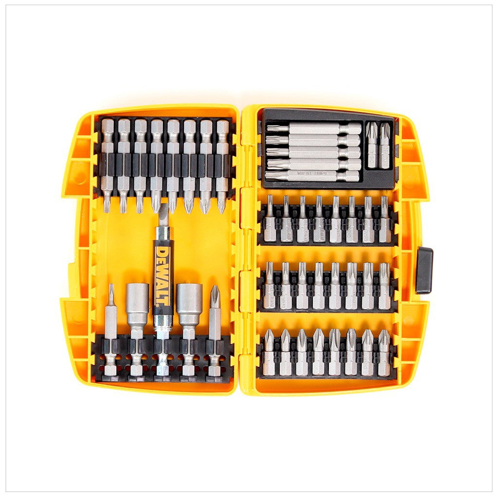 Dewalt DCD 995 P2 Akku Schlagbohrschrauber 18V 80Nm + 2x Akku 5,0Ah + Ladegerät + Bit Set 45tlg. + TSTAK - Toolbrothers