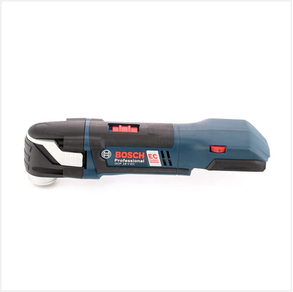 Bosch GOP 18 V-EC Professional Akku Multi Cutter Multifunktionswerkzeug in L-Boxx + 20 tlg. Zubehör mit 2 x GBA 4 Ah Akku und AL 1860 Ladegerät - Toolbrothers