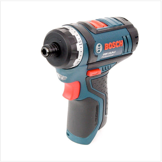 Bosch GSR 10,8-Li Professional Akku Bohrschrauber 10,8 V Solo Gerät mit Einlage - L-Boxx ready - Toolbrothers