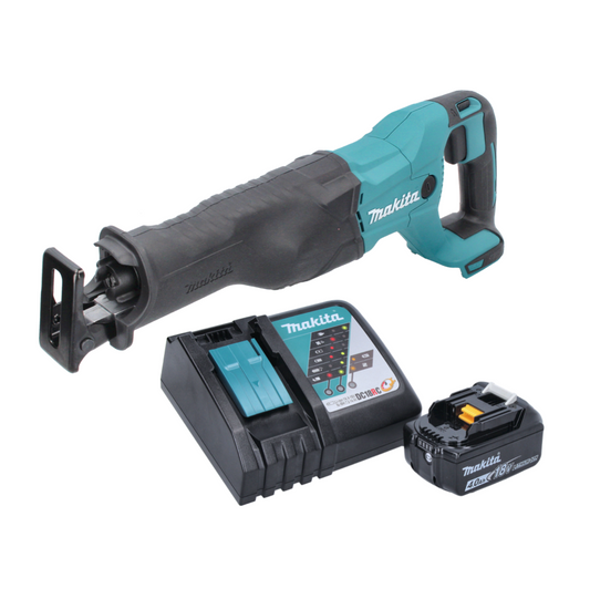 Makita DJR 186 RM1 Akku Reciprosäge Säbelsäge 18 V + 1x Akku 4,0 Ah + Ladegerät - Toolbrothers