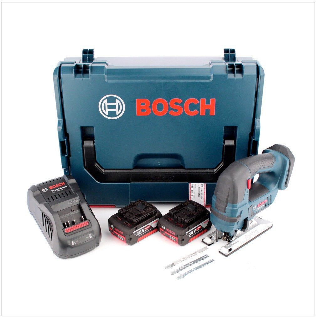 Bosch GST 18 V-Li B Akku Stichsäge 18V in L-Boxx + 2x 5,0 Ah Akku + Ladegerät - Toolbrothers