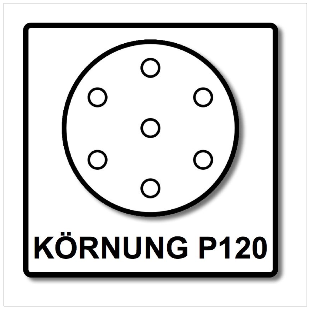 Festool STF D150/16 Schleifscheiben 150 mm Granat P120 GR / 100 Stück ( 496979 ) - Toolbrothers