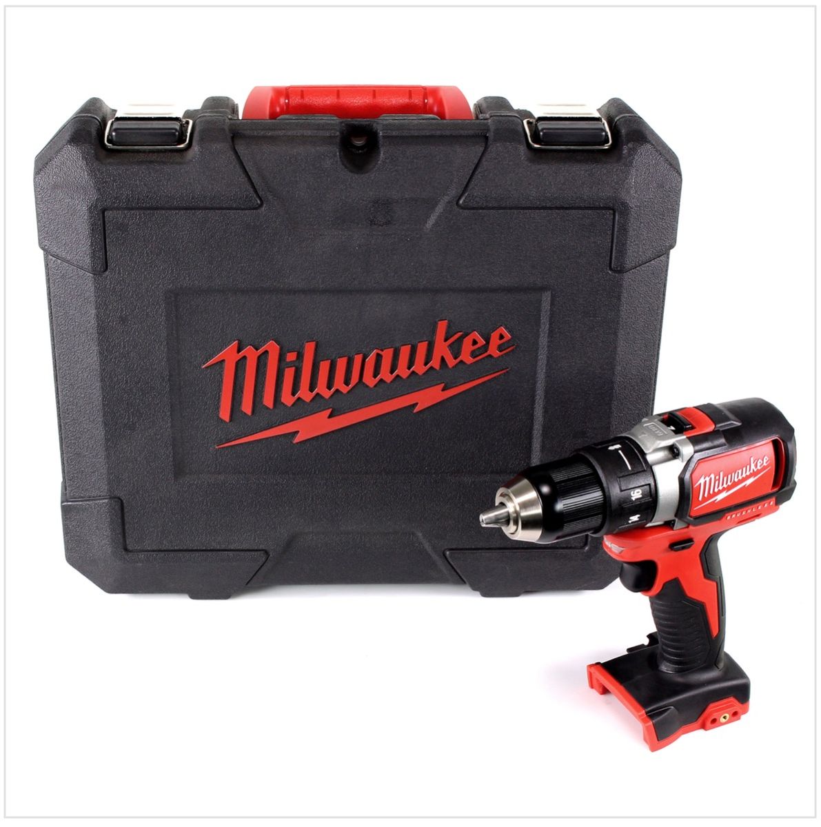 Milwaukee M18 BLDD 18 V Brushless Li-Ion Akku Bohrschrauber Solo im Koffer - ohne Akku, ohne Ladegerät - Toolbrothers