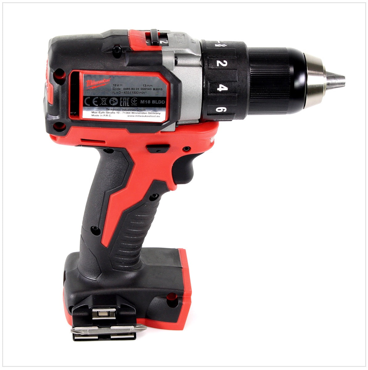 Milwaukee M18 BLDD 18 V Brushless Li-Ion Akku Bohrschrauber Solo im Koffer - ohne Akku, ohne Ladegerät - Toolbrothers