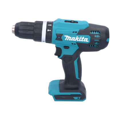 Makita HP 488 D009 Akku Schlagbohrschrauber 18 V 42 Nm G-Serie + 2x Akku 1,5 Ah + Ladegerät + 70 tlg. Zubehörset + Koffer