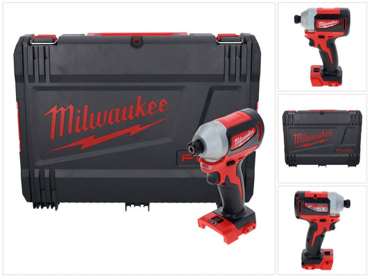 Milwaukee M18 BLID2-0X Akku Schlagschrauber 18 V 180 Nm 1/4" Brushless ( 4933464519 ) + HD Box - ohne Akku, ohne Ladegerät