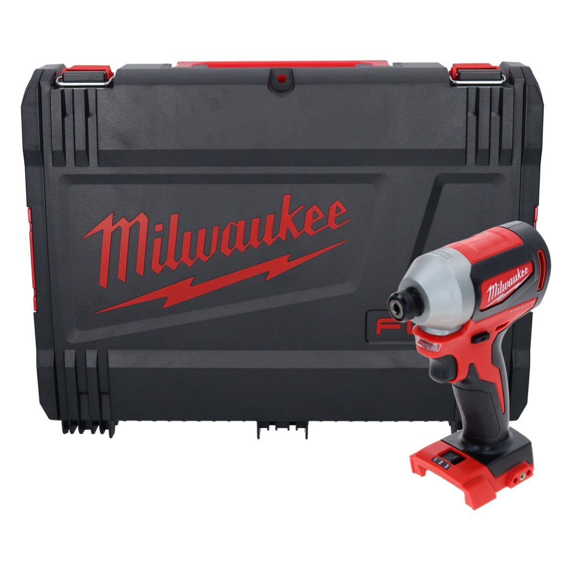 Milwaukee M18 BLID2-0X Akku Schlagschrauber 18 V 180 Nm 1/4" Brushless ( 4933464519 ) + HD Box - ohne Akku, ohne Ladegerät