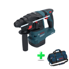 Bosch GBH 18V-22 Professional Akku Bohrhammer 18 V SDS Plus Brushless Solo ( 0611924000 ) + Bosch Professional Handwerkertasche