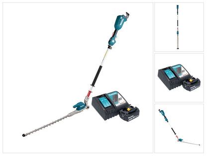 Taille-haie sur batterie Makita DUN 500 WRM 18 V 50 cm sans balai + 1x batterie 4,0 Ah + chargeur