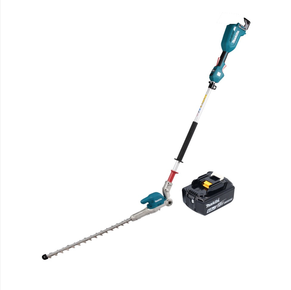 Makita DUN 500 WG Akku Heckenschneider 18 V 50 cm Brushless + 1x Akku 6,0 Ah - ohne Ladegerät