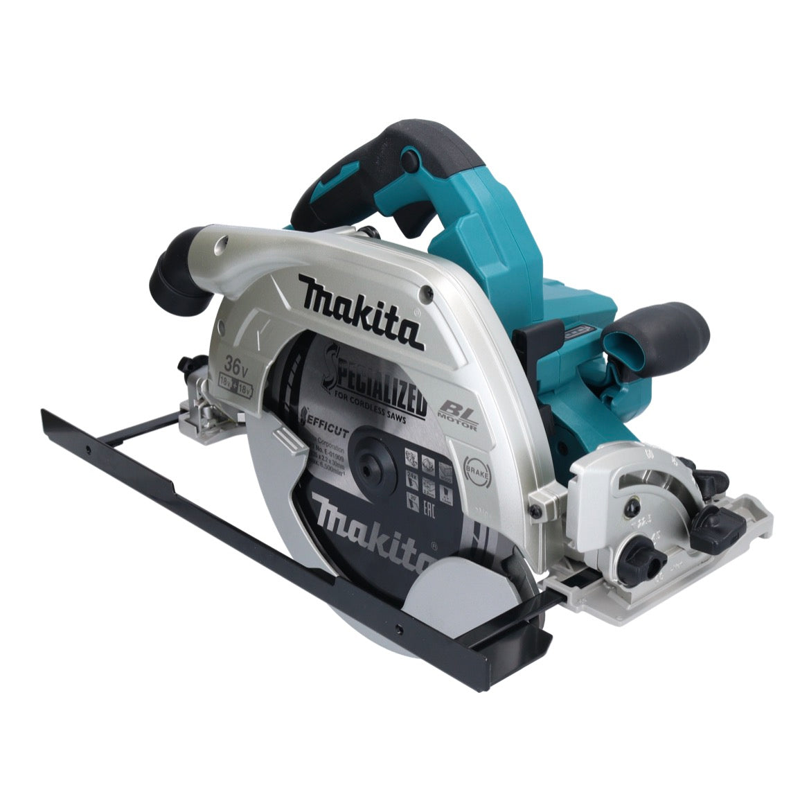 Makita DHS 900 ZU Akku Handkreissäge 36 V ( 2x 18 V ) 235 mm Brushless + Bluetooth Adapter - ohne Akku, ohne Ladegerät