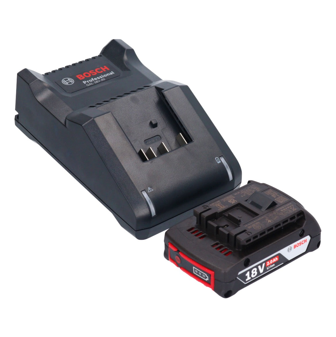 Bosch GST 18V-125 B Professional Akku Stichsäge 18 V 125 mm Brushless + 1x Akku 2,0 Ah + Ladegerät