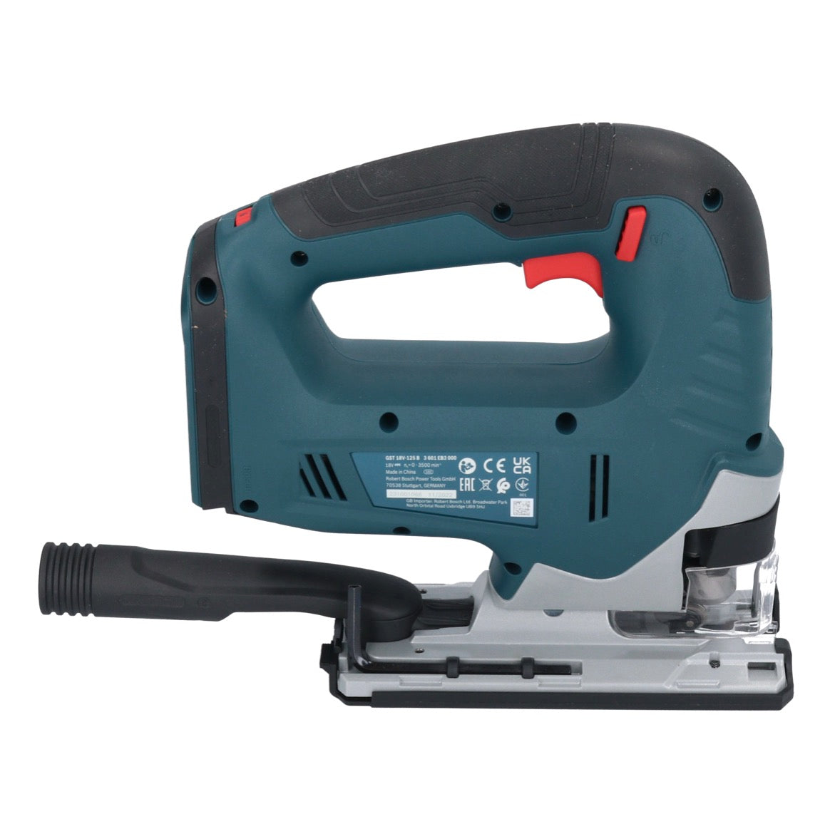 Bosch GST 18V-125 B Scie sauteuse professionnelle sans fil 18 V 125 mm sans balais + 2 batteries 2,0 Ah + chargeur