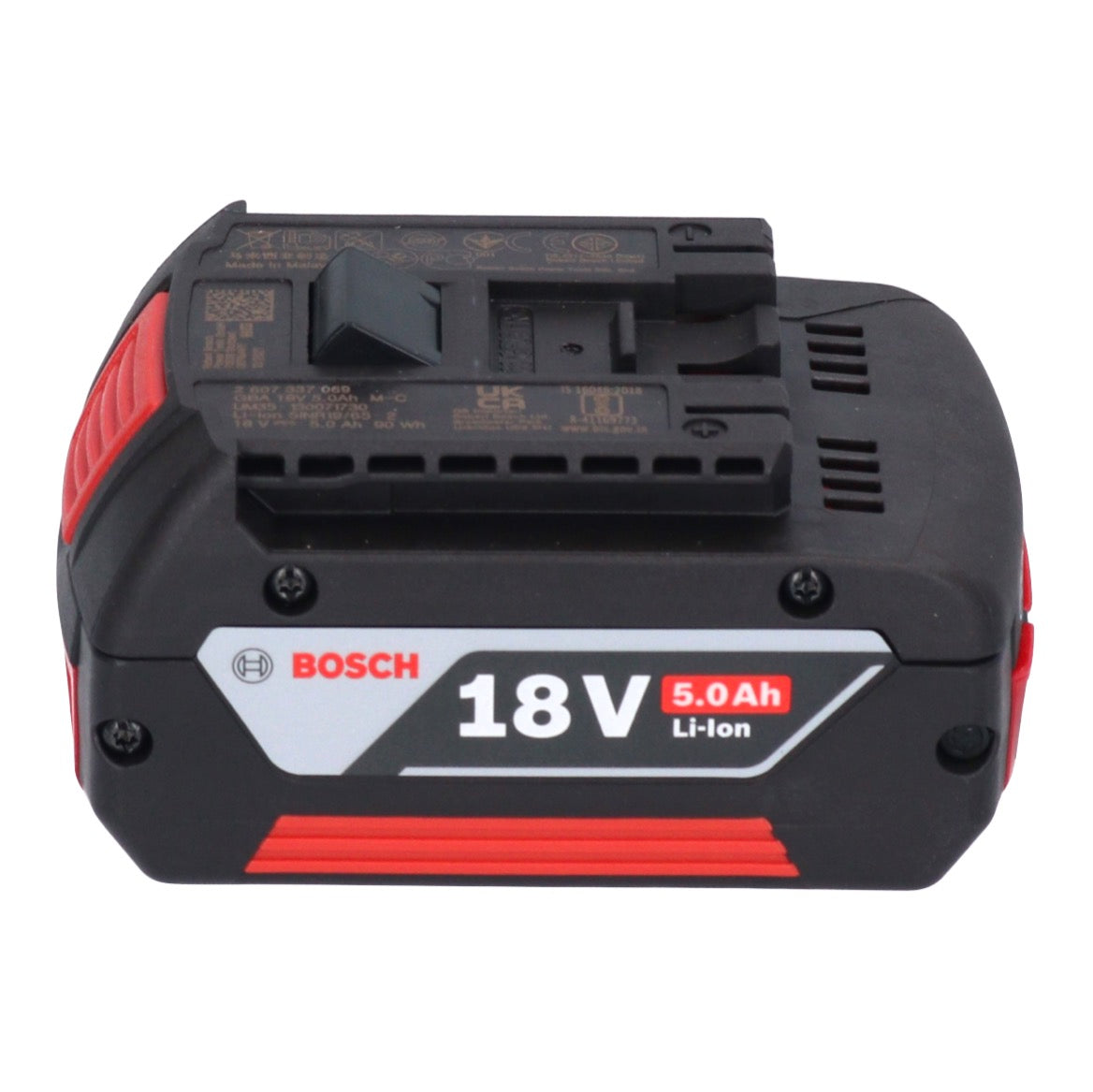 Bosch GST 18V-125 B Scie sauteuse professionnelle sans fil 18 V 125 mm sans balais + 1x batterie 5,0 Ah - sans chargeur