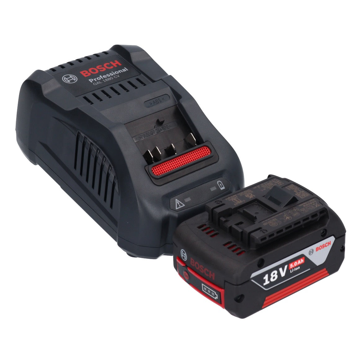 Bosch GST 18V-125 B Professional Akku Stichsäge 18 V 125 mm Brushless + 1x Akku 5,0 Ah + Ladegerät