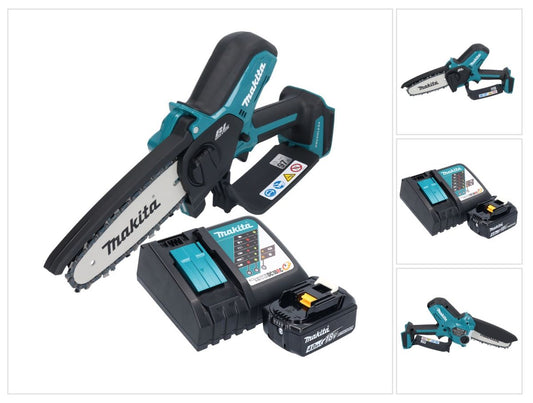 Tronçonneuse à batterie Makita DUC 150 RM 18 V 15 cm sans balai + 1x batterie 4,0 Ah + chargeur