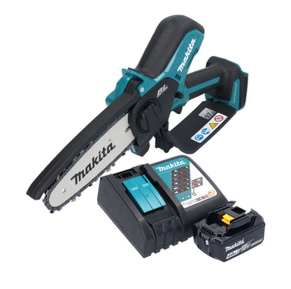 Makita DUC 150 RM Akku Kettensäge 18 V 15 cm Brushless + 1x Akku 4,0 Ah + Ladegerät